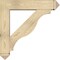 Ekena Millwork Funston Arts and Crafts Rough Sawn Bracket w/ Offset Brace, Douglas Fir, 8"W x 38"D x 38"H BKT0806X38X38FST03RDF - alternate 3